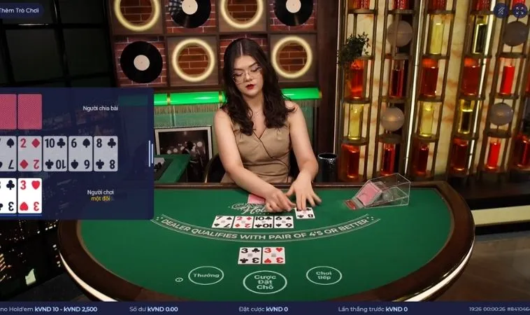 Bàn chơi Xì Tố Hấp Dẫn Tại SA88